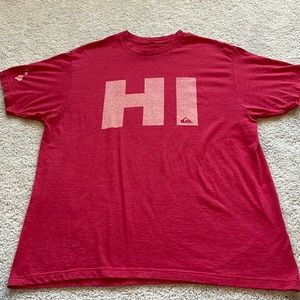 Mens Quicksilver Hawaii t-shirt